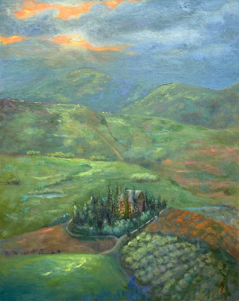 Tuscan Sunrise by Kate Emery 