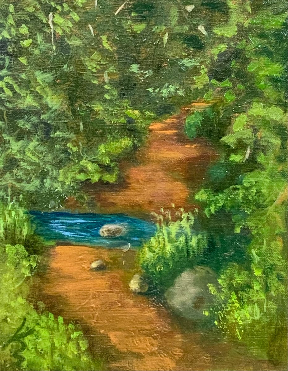 Stream Crossing by Kate Emery 