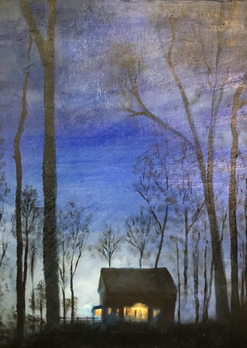 Blue Sky Warm House by Kate Emery 