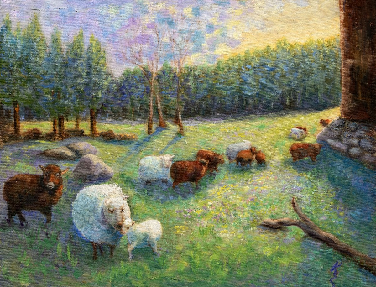 Spring Sunrise by Kate Emery 