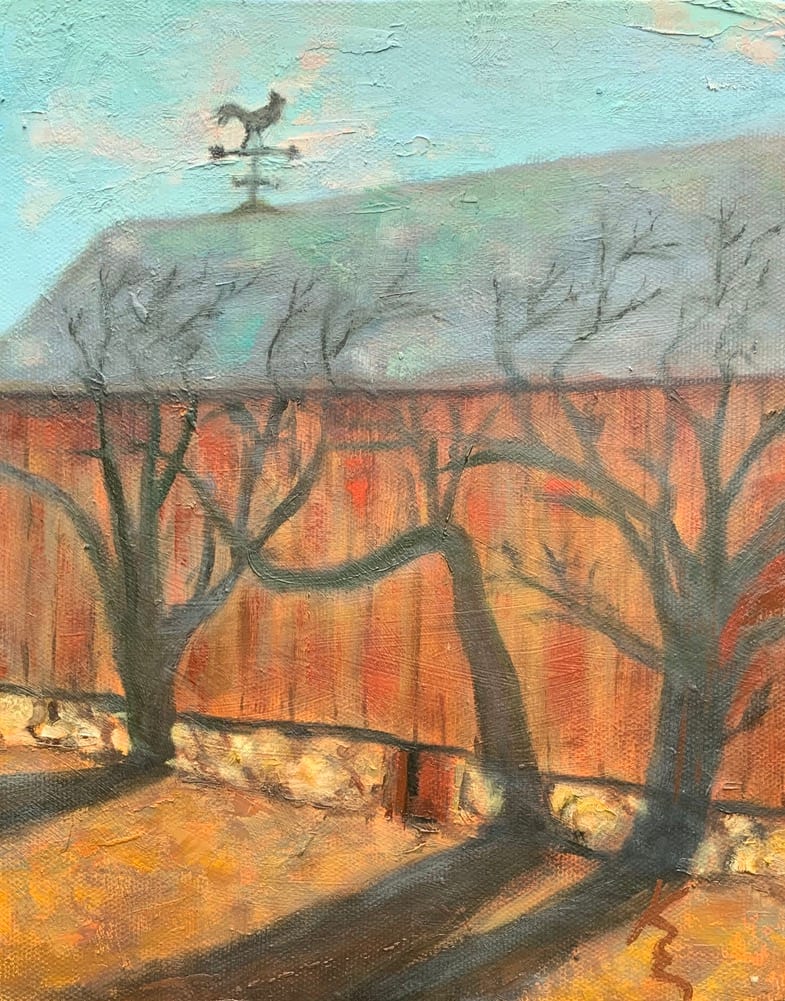 Barn Shadows by Kate Emery 