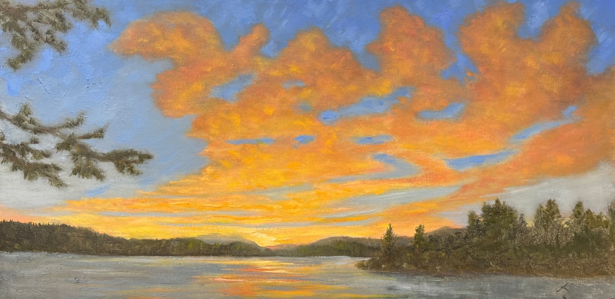 Adirondack Sunrise by Kate Emery 