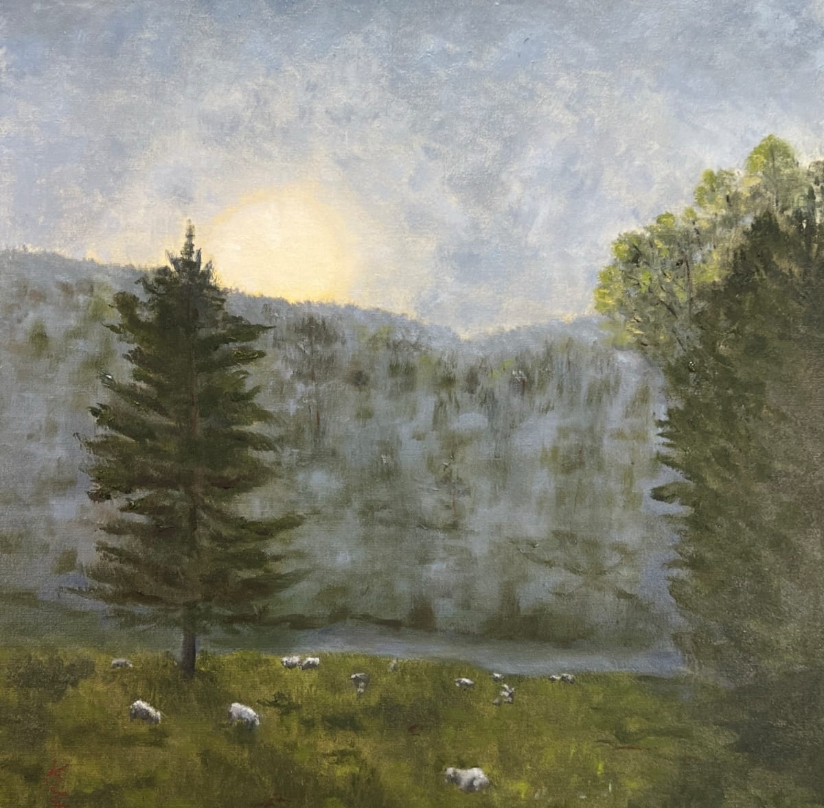Misty Pasture by Kate Emery, Image 1.
