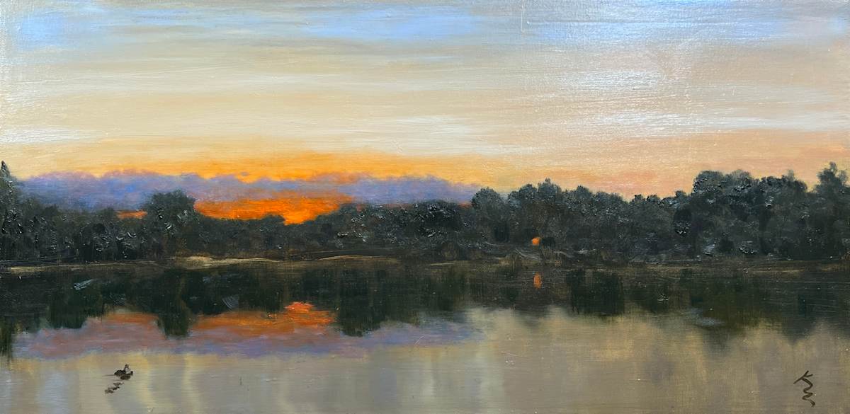 August Evening by Kate Emery 