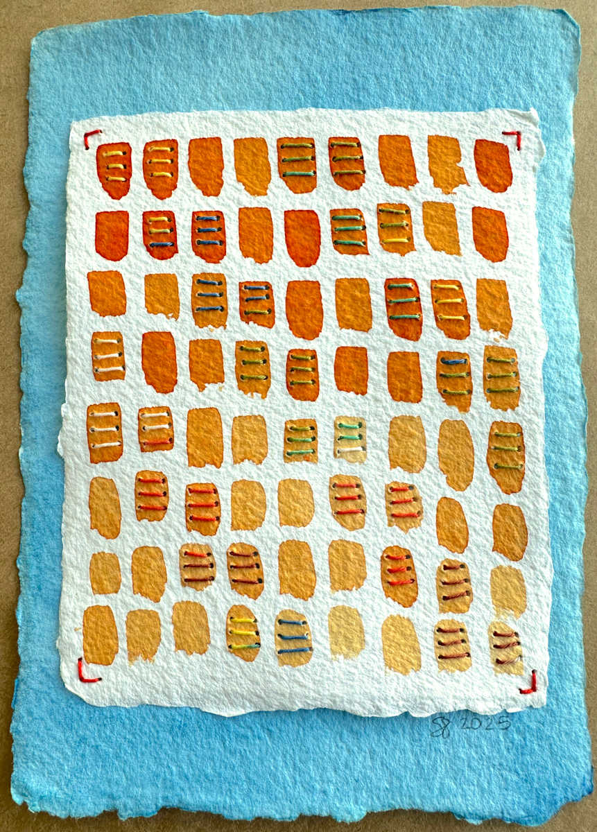 Stitch & So #70 DEI by Suzanne Gibbs  Image: ©2025, Stitch & So #70 DEI