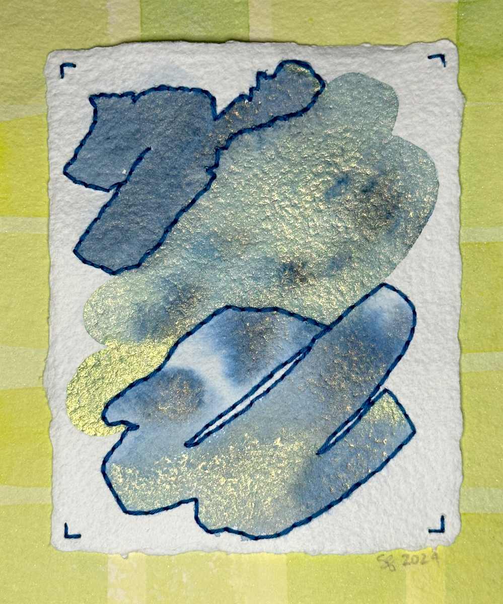 Stitch & So #53, Underwater by Suzanne Gibbs, Image 9.