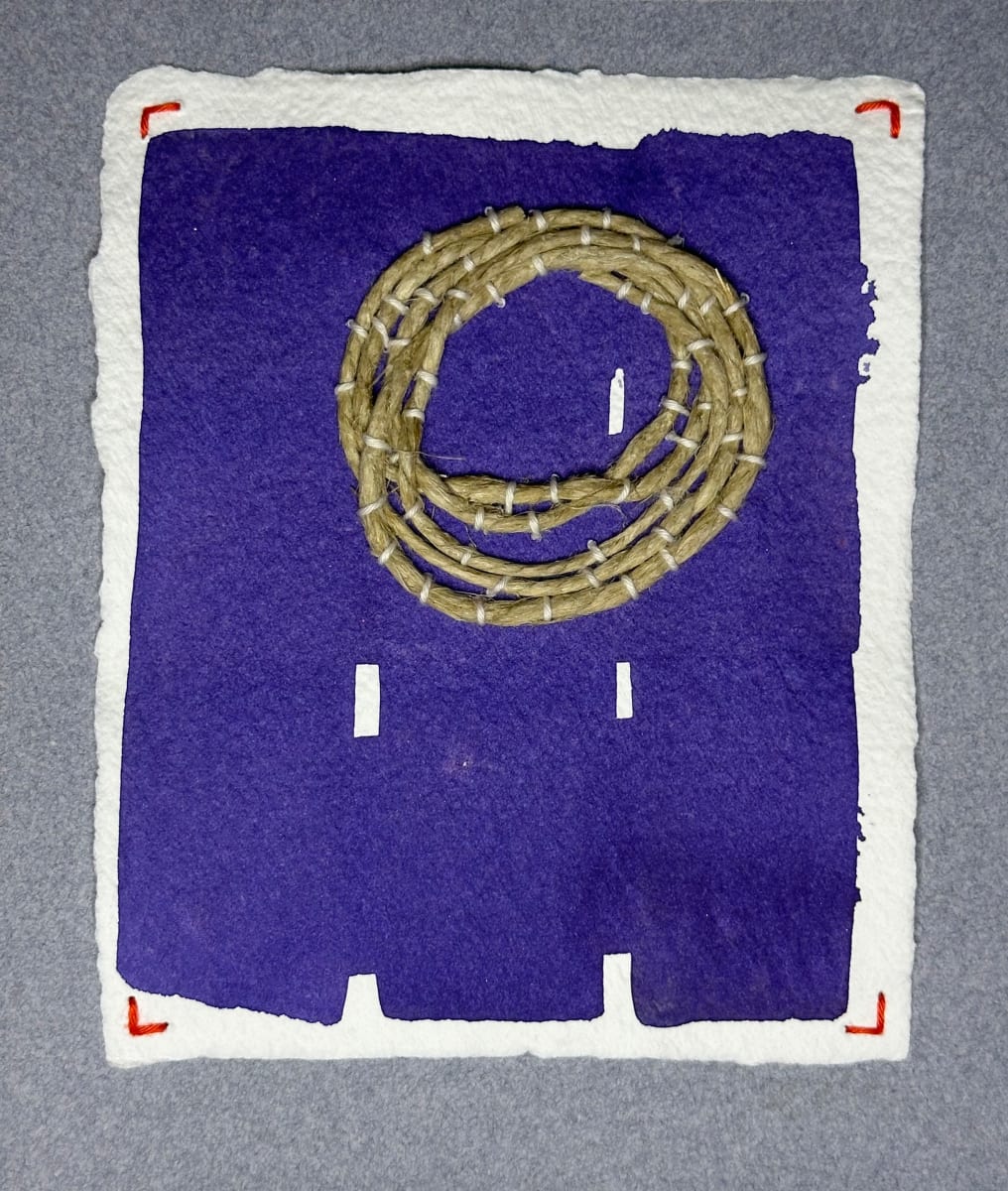 Stitch & So #41, Roped In by Suzanne Gibbs  Image: ©2024, Suzanne Gibbs, Stitch & So #41, Roped In