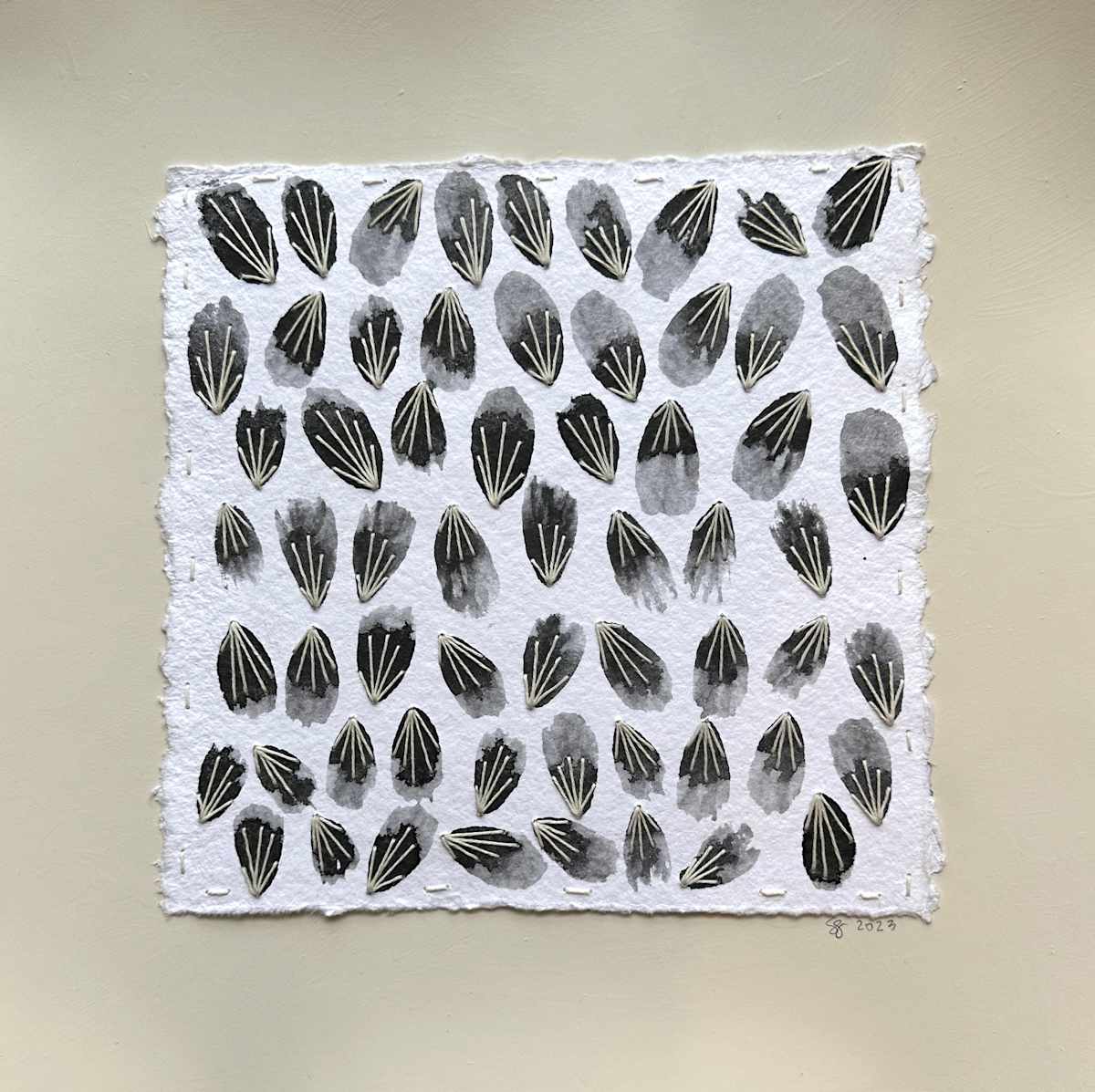 Stitch & So #12 Cream Petal by Suzanne Gibbs 