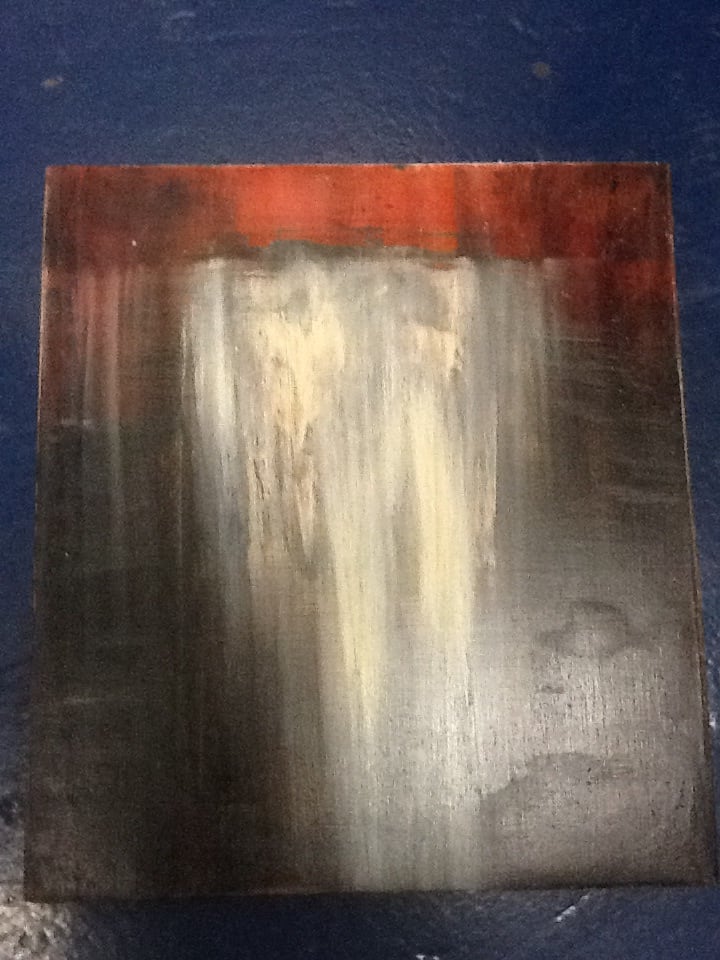 Untitled painting by David Nelson 