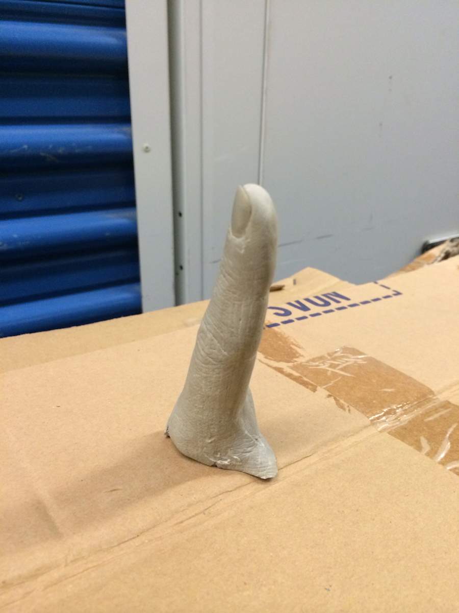 Untitled (fingernail) by David Nelson , Image 1.