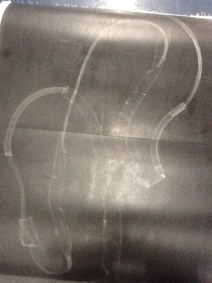 Landscape photogram 3 by David Nelson 