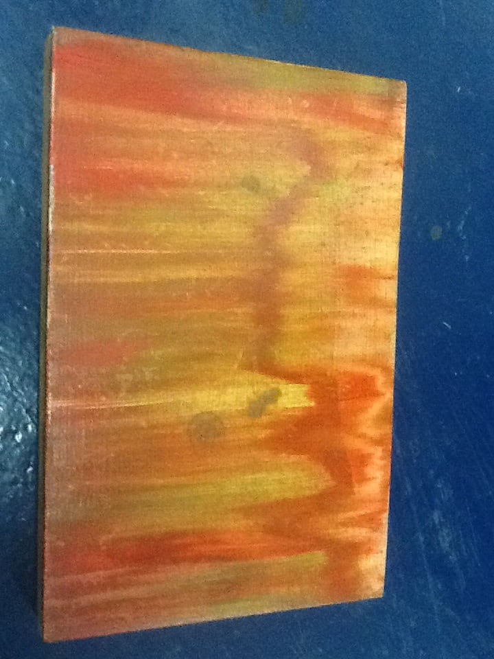 Untitled painting by David Nelson 