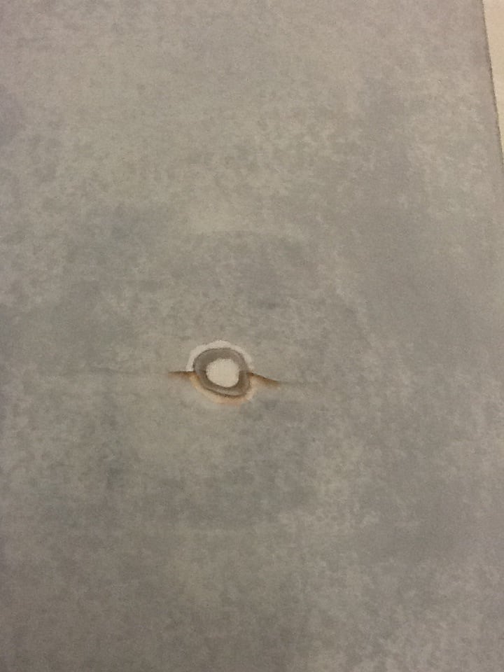 Untitled watercolor by David Nelson 