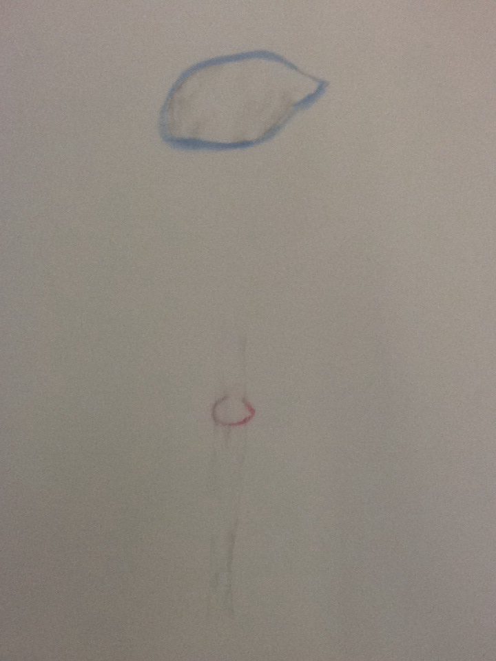 Untitled watercolor/drawing by David Nelson, Image 1.