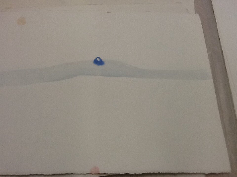 Untitled watercolor  by David Nelson, Image 1.