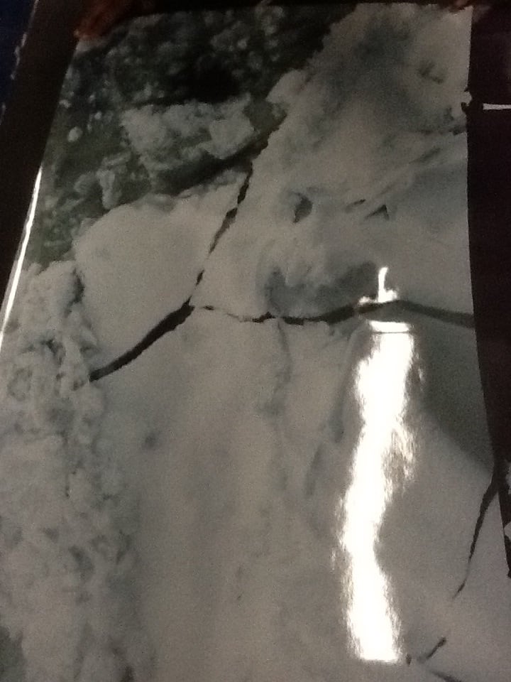 Ice-breaking photograph by David Nelson 