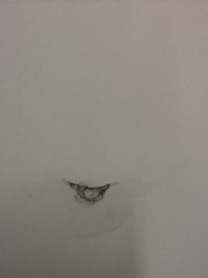 Untitled watercolor by David Nelson 