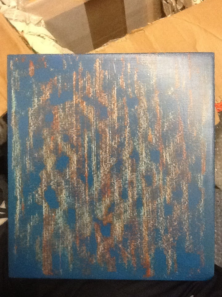 Untitled painting by David nelson 