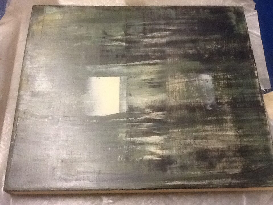 Untitled painting by David Nelson 