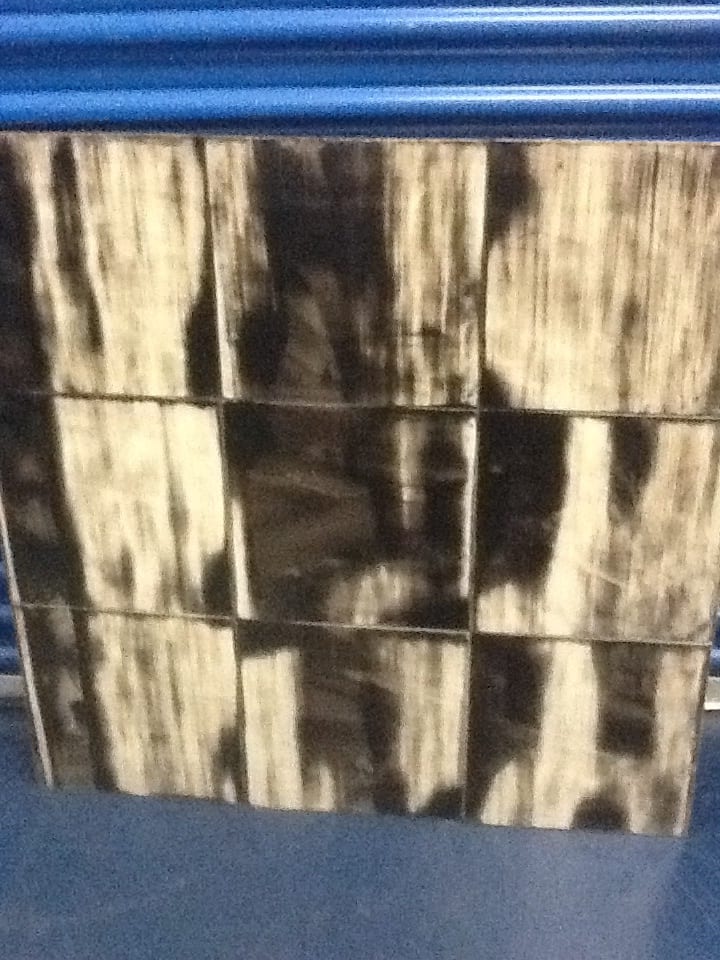 Untitled paintings by David Nelson 