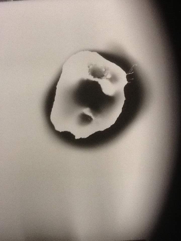 Hole photogram by David Nelson, Image 1.