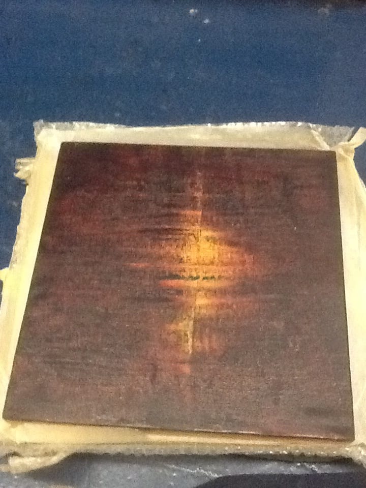 Untitled painting by David Nelson 