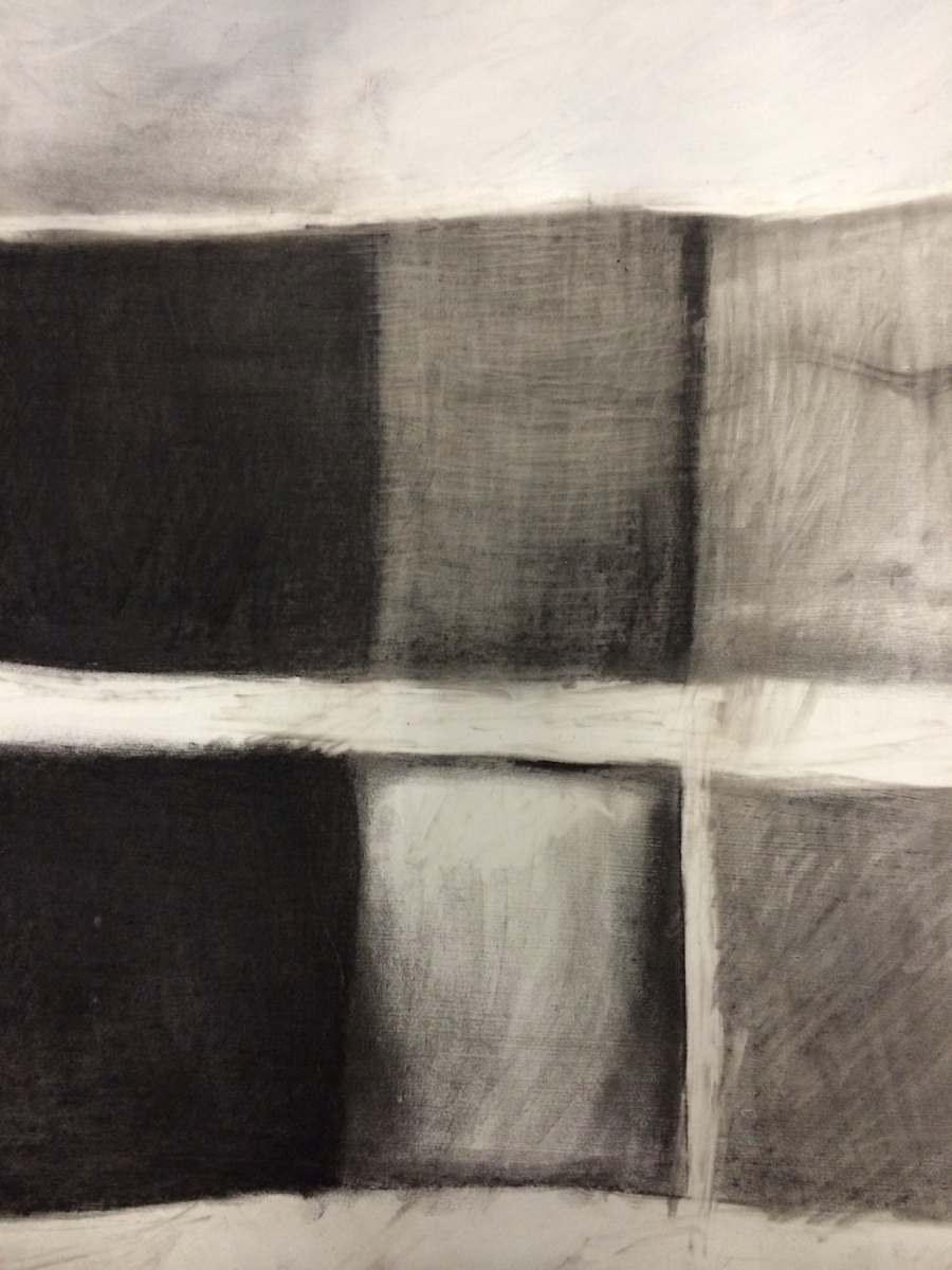 Untitled Abstract charcoal drawings by David Nelson , Image 1.