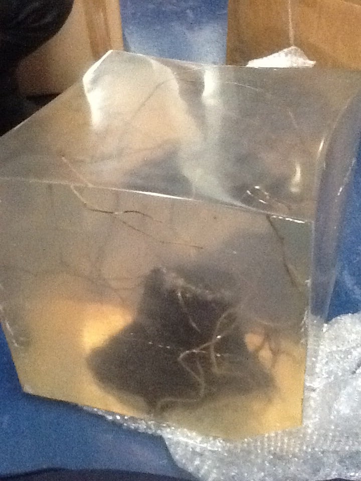 Hole cube by David Nelson 