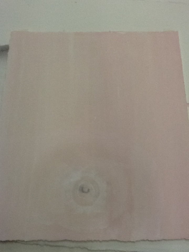 Untitled watercolor by David Nelson 