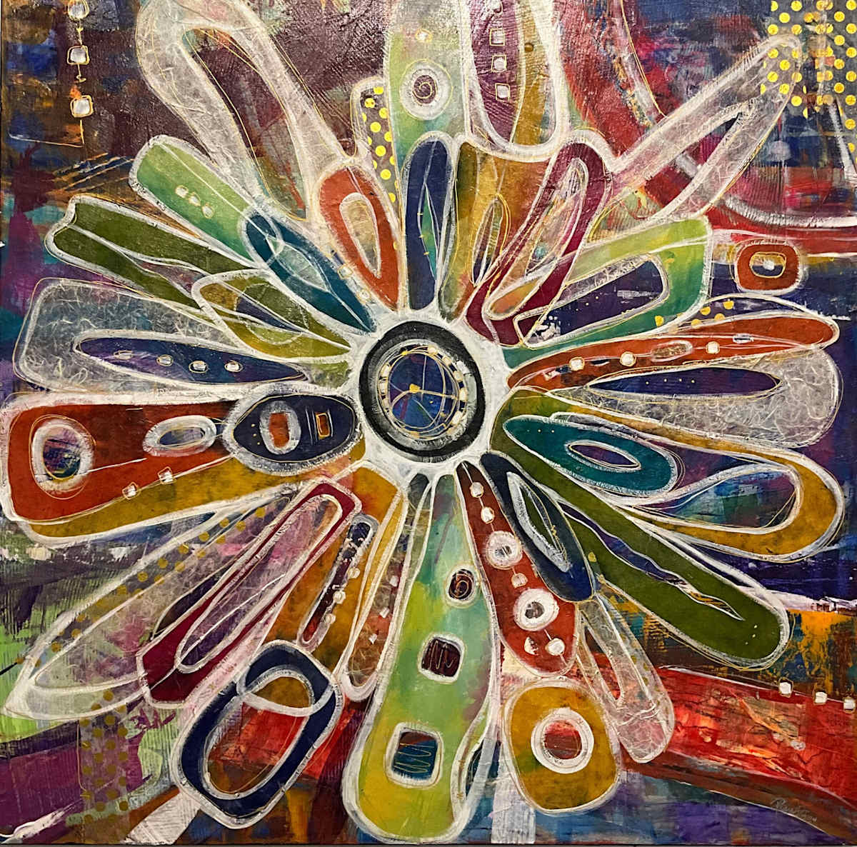 Growing on HUE by Art by Rhonda Radford Adams 