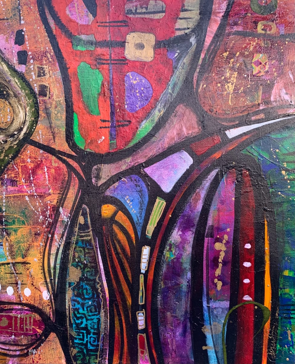 Memory Bank by Art by Rhonda Radford Adams 