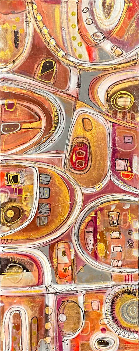 “Rolling with HUE” by Art by Rhonda Radford Adams 