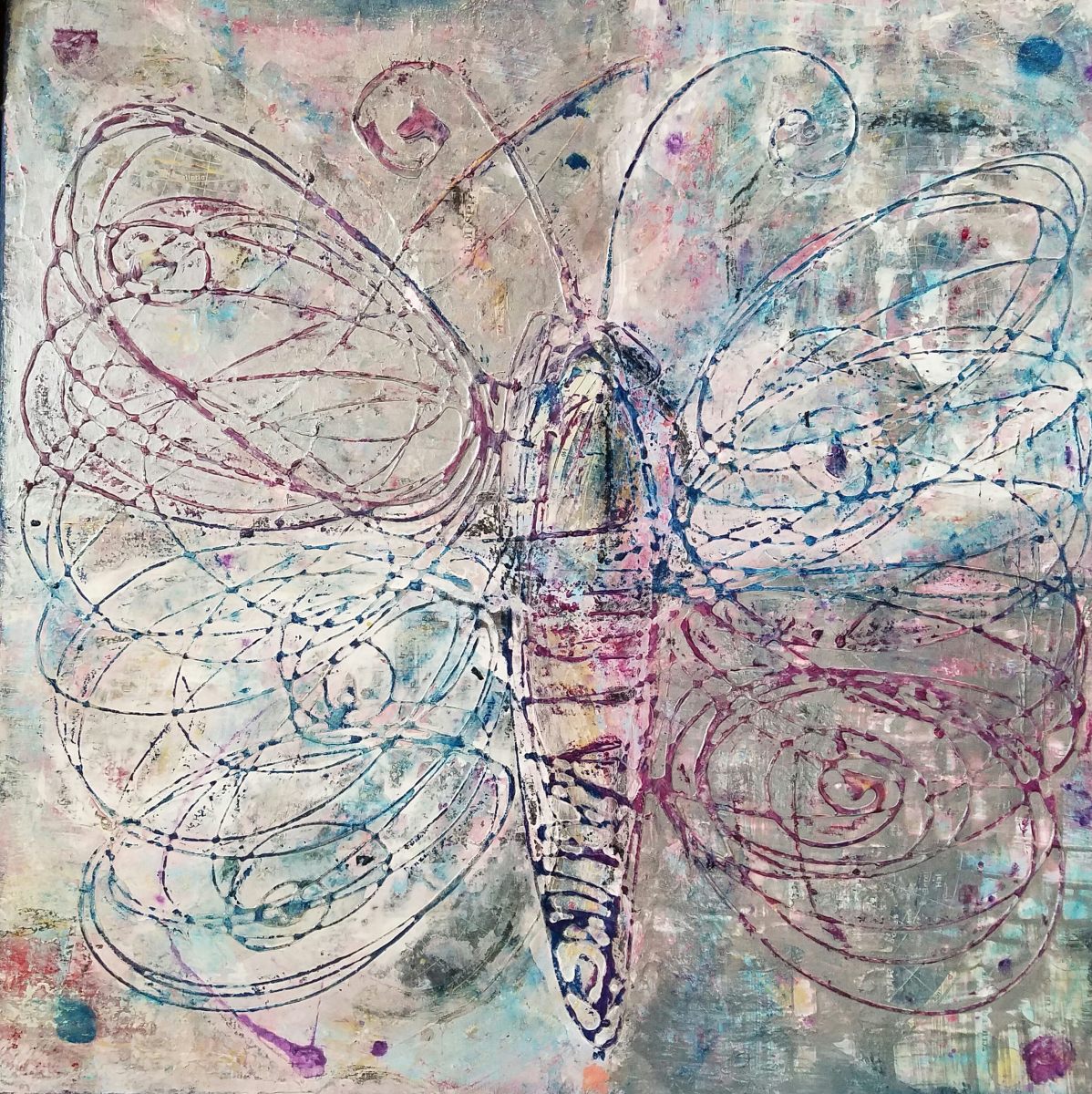 "Space Butterfly" by Rhonda Radford Adams 