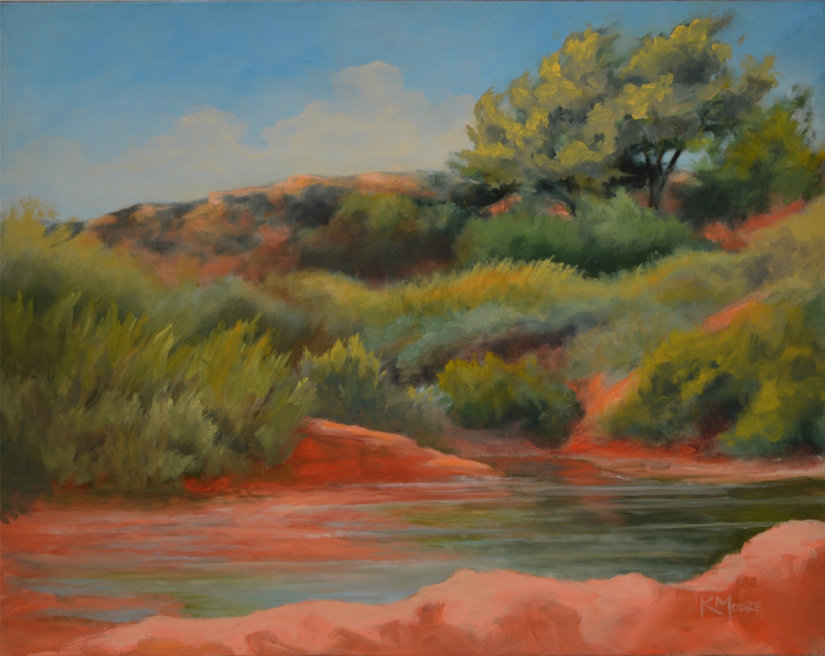 Water Crossing by Kathleen Moore 