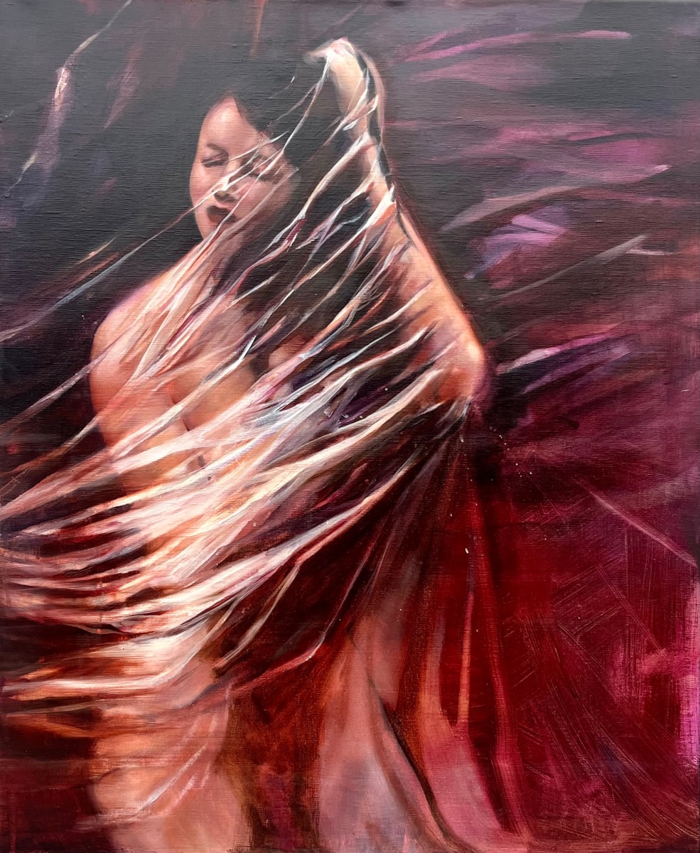 Beveiled dusk by Verena Waddell 