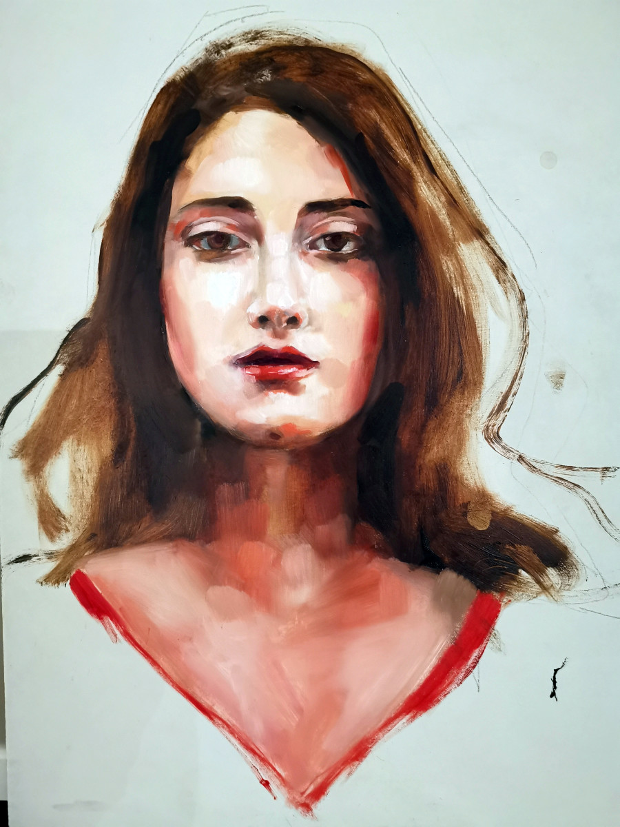 Looking 1 by Verena Waddell 