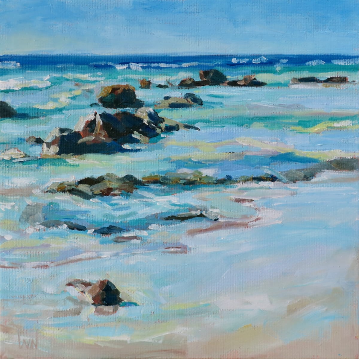 Daily Painting Seascape #25 by Elizabeth Whiteman 