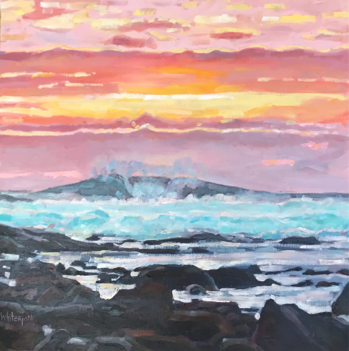 Gracetown Sunset by Elizabeth Whiteman 