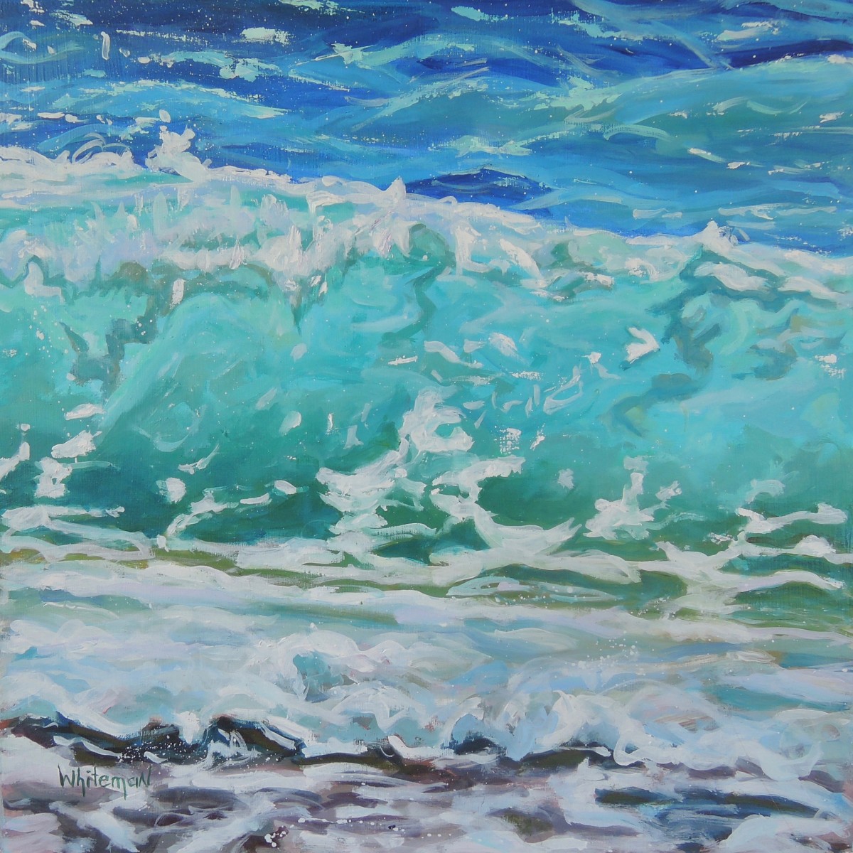 Making Waves VI by Elizabeth Whiteman 