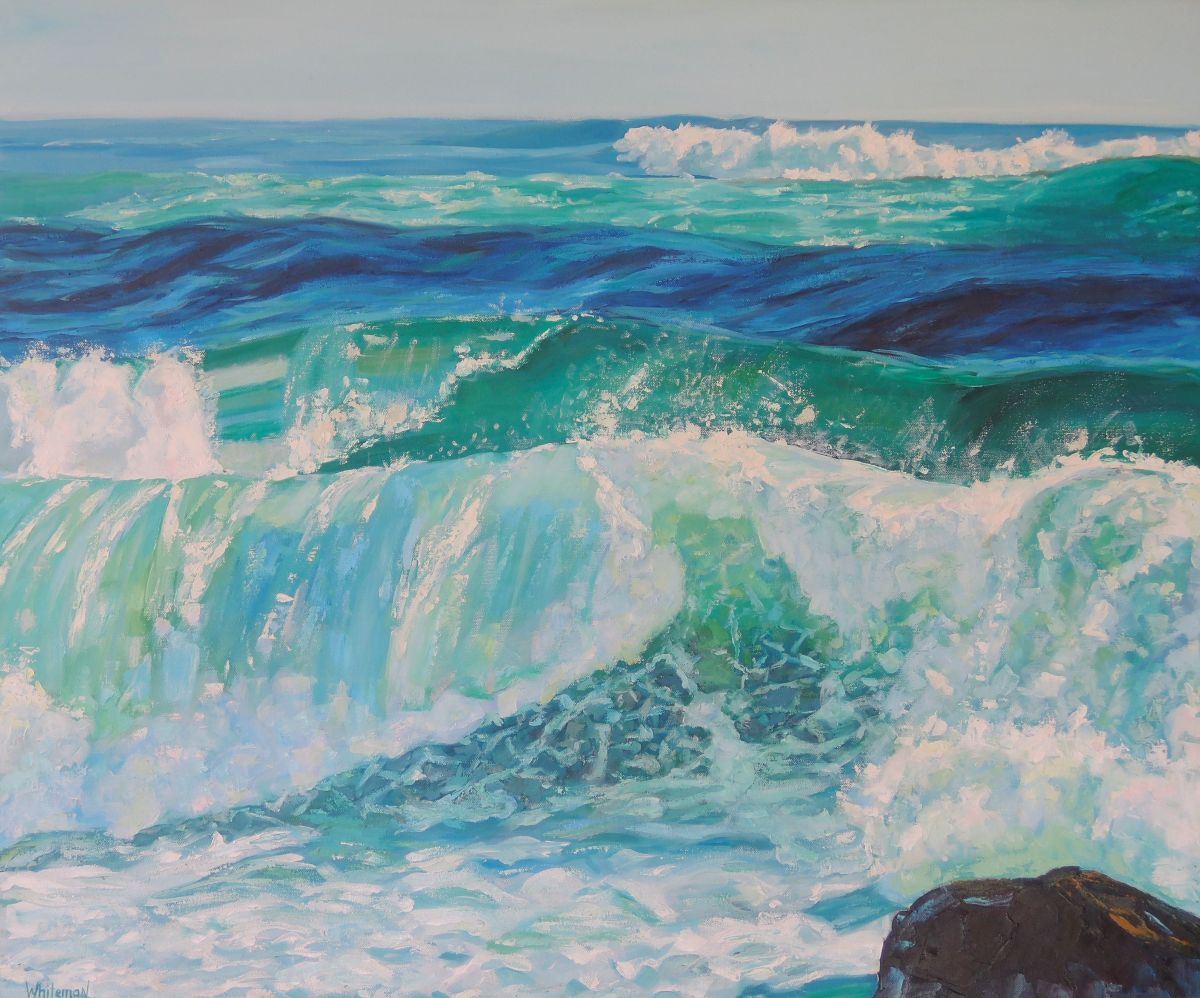 Surf Magnet by Elizabeth Whiteman 