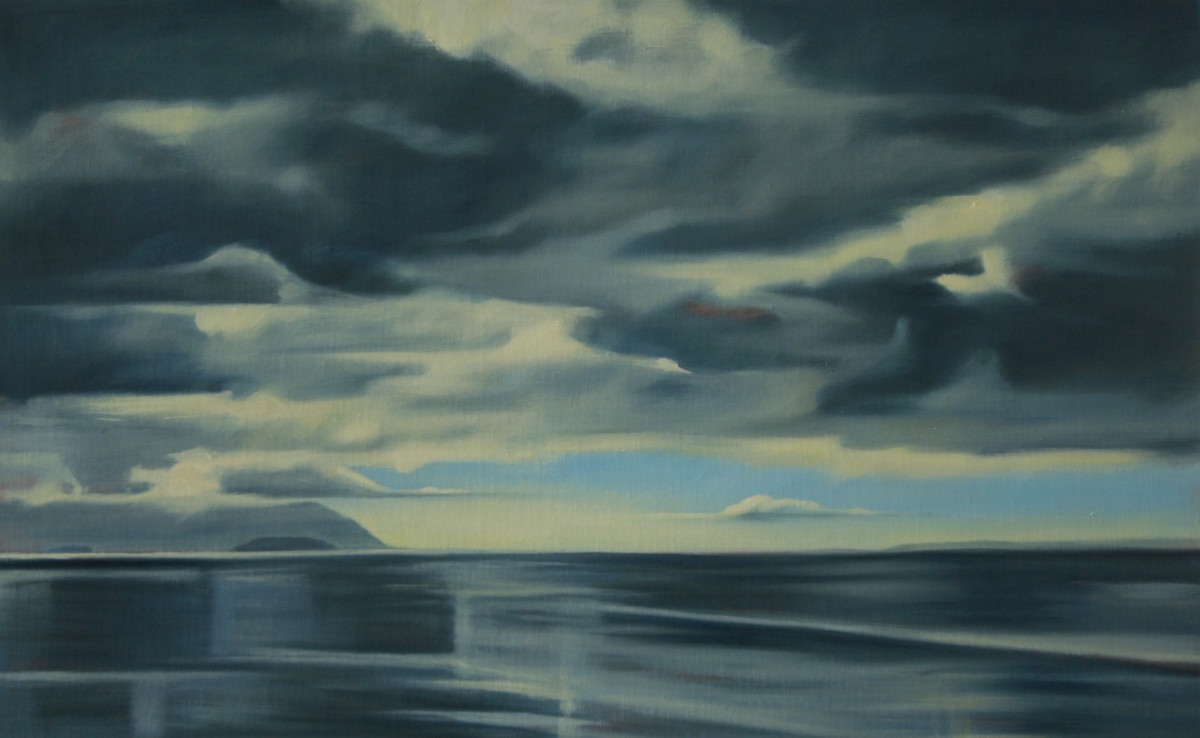 Clouds in Bellingham Bay by Lisa McShane 