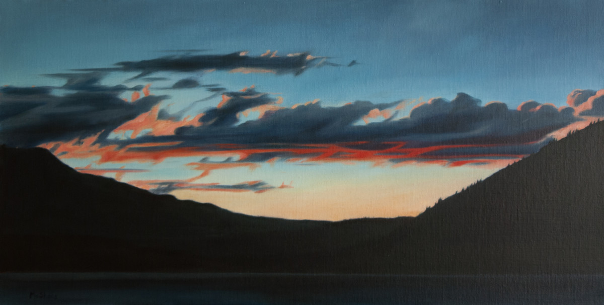 Lake at Dusk by Lisa McShane, Image 1.