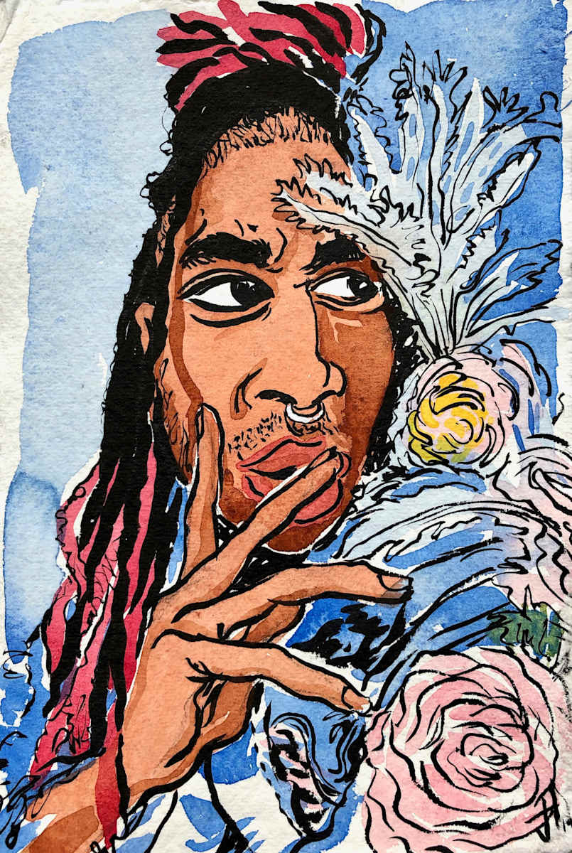Boys with Flowers by Jared Hendler, Image 1.