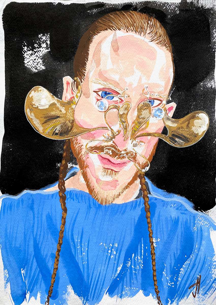Cornucopia choirpieces by Jared Hendler, Image 1.