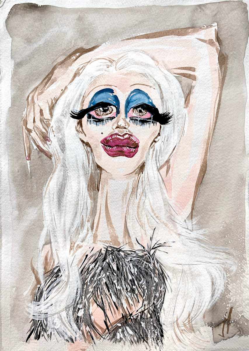 She’s got poorly drawn on eyes by Jared Hendler, Image 1.