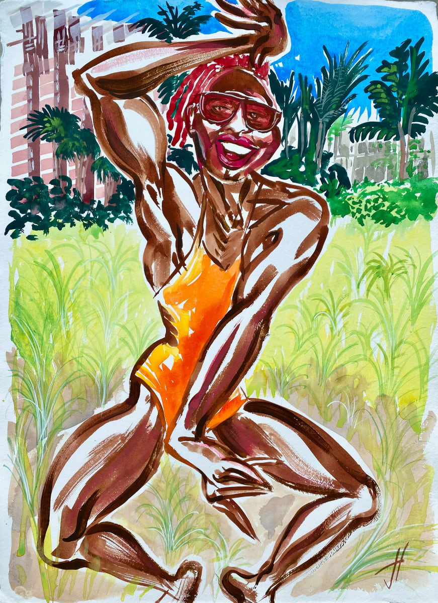 The Miami sun really took me to the Motherland🌞 