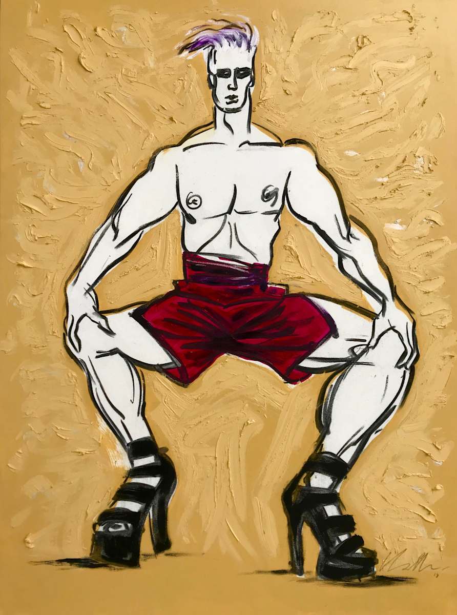 WHO WANNA SPAR?! by Jared Hendler, Image 1.
