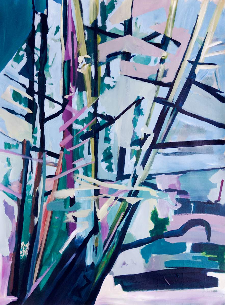 Time Layered Trees by Justine Lasdin, Image 1.