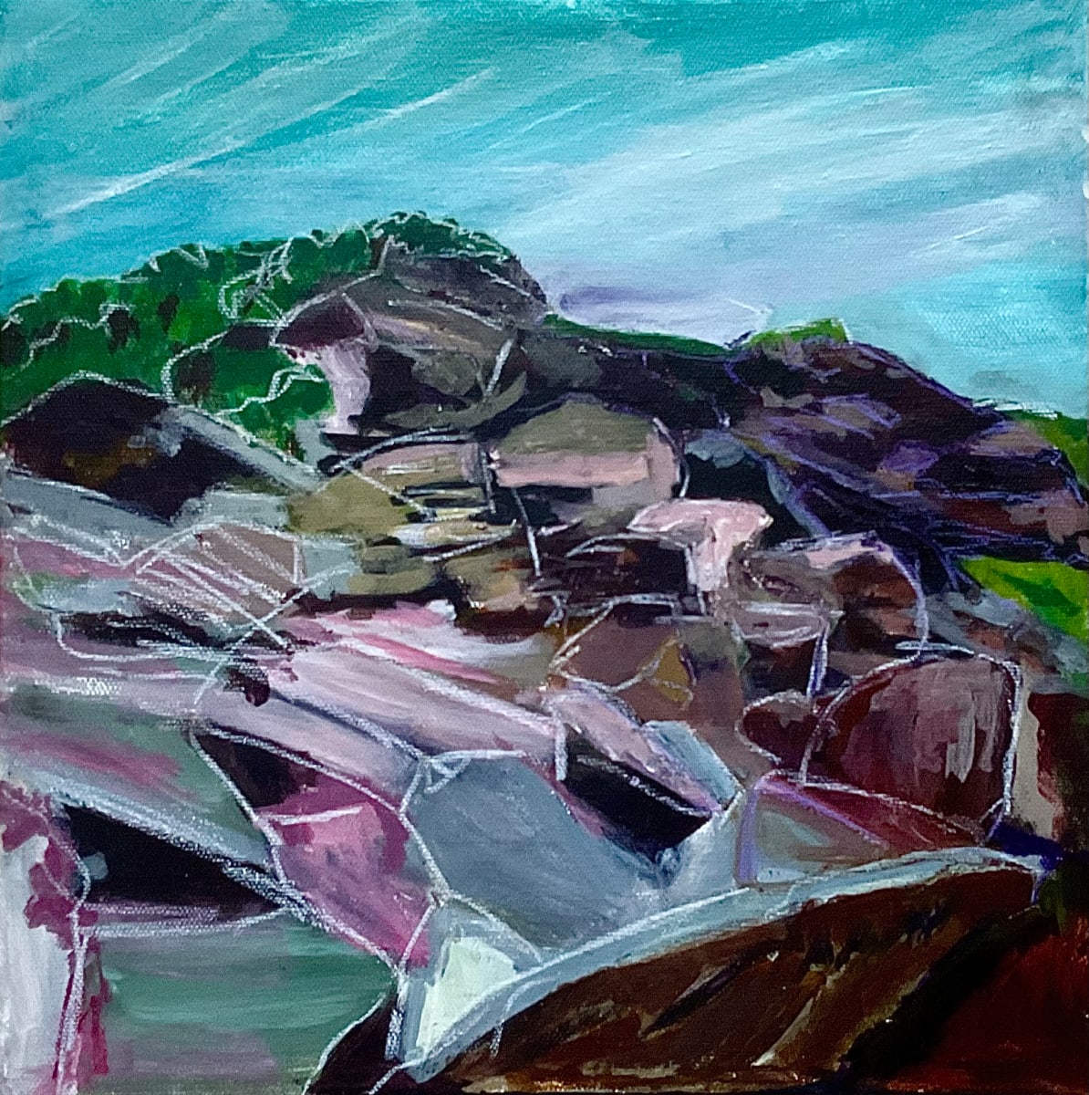 Two Lights Rocks by Justine Lasdin, Image 3.