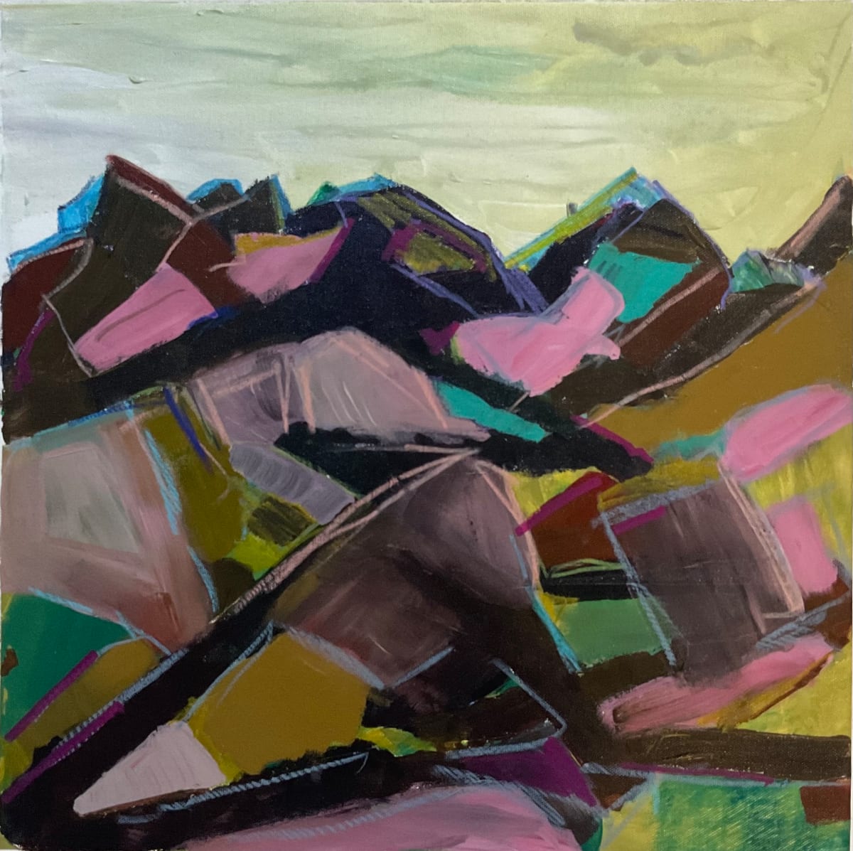Cliff Side #1 by Justine Lasdin, Image 2.